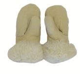 mittens fur sheepskin 