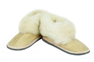 booties + sheepskin 
