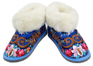 booties + USA sheepskin 