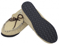 women's moccasins + sheepskin 