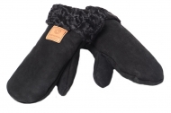 mittens fur sheepskin 