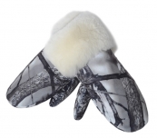 mittens fur sheepskin 