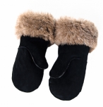 mittens fur sheepskin 