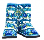 ugg boots + genuine sheepskin + fur 