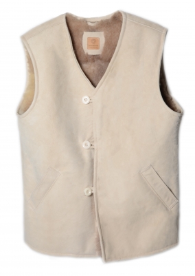 vest + sheepskin 