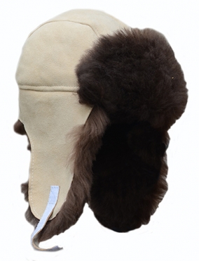 hat + sheepskin 