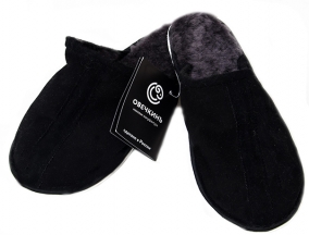 slippers + sheepskin 