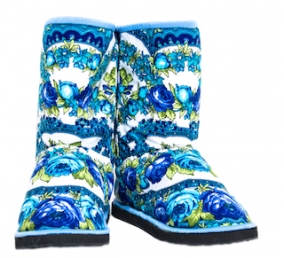 ugg boots + genuine sheepskin + fur 