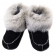 fur booties + for baby 