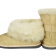 Booties + from natural sheepskin 