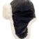 fur hat with earflaps + sheepskin 