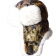 hat with earflaps sheepskin 