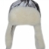 hat with earflaps sheepskin 