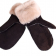 mittens fur sheepskin 