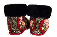 sheepskin slippers + for home 