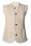 vest + sheepskin women 