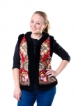 vest + sheepskin women 