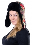 hats with earflaps sheepskin 