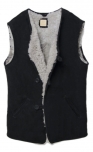 vest + sheepskin 