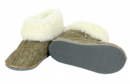 fur slippers 