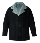 sheepskin coat + sheepskin 