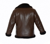 leather aviator jacket 