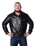 mens leather jackets + in the usa 