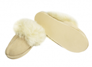 slippers + sheepskin 