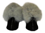 booties fur + sheepskin 