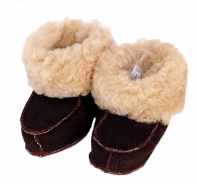 booties fur + sheepskin 