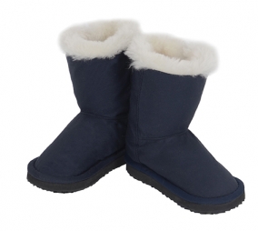 Children's boots, fur + natural fur + winter 