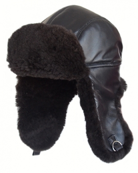 hat + sheepskin for men 