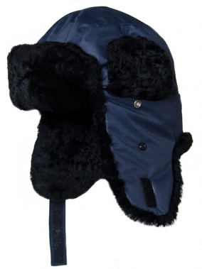 hat + sheepskin 