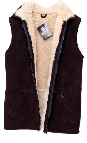 vest + sheepskin 