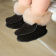 fur booties 