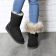 boots + sheepskin russia 