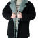 short fur coat + sheepskin for men