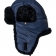 hat with earflaps sheepskin 